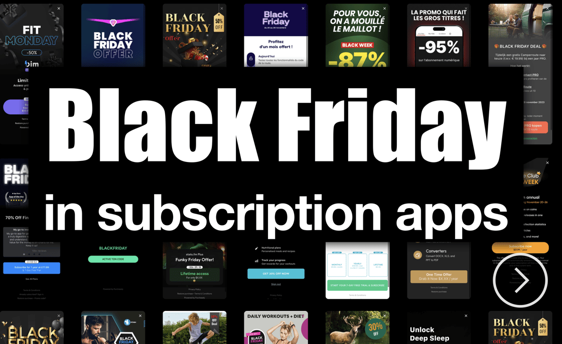 [Purchasely Newsletter] Black Friday in Subscription Apps